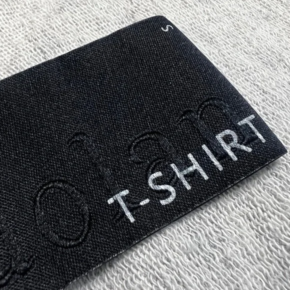 EUC [Dolan] 3/4 Sleeve Top | Grey · Gray & Navy Polka Dot {Anthro} Shirt | Small - Picture 10 of 14